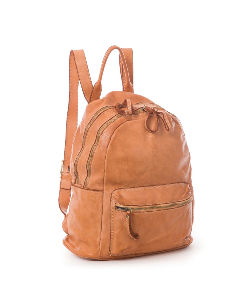 MEN'S LEATHER BACKPACK MADE IN ITALY