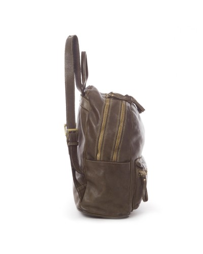 MEN'S LEATHER BACKPACK MADE IN ITALY