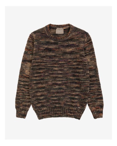 Melange crewneck sweater