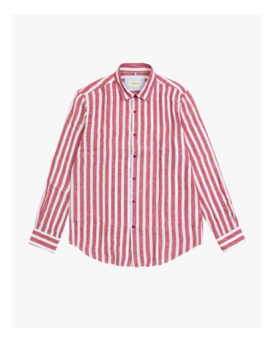 Striped linen shirt